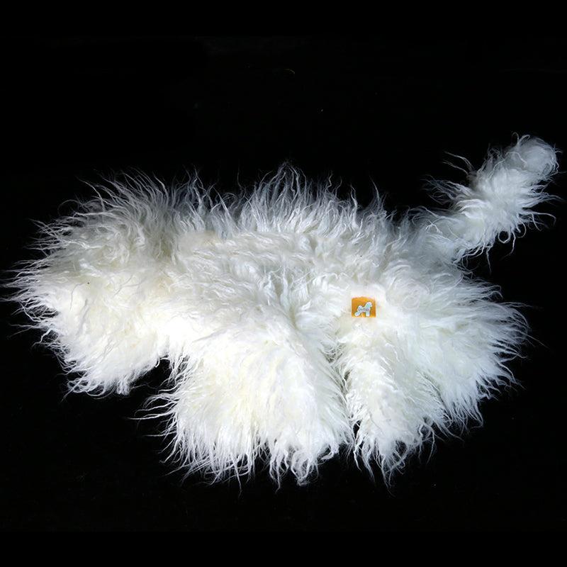 White Bichon Artificial Hair