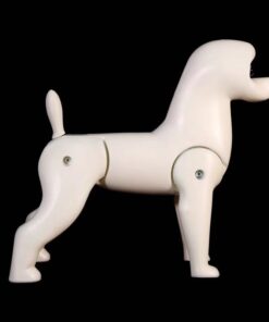 Bichon Frise full body Mannequin Model Dog, dog groomers, practice body, Mr Jiang, scissoring creative groom, skeleton