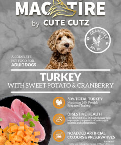 Mac Tire Grain Free Turkey with Sweet Potato & Cranberry Nutritional Dog food