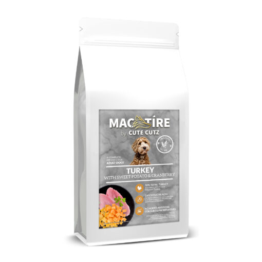 Mac Tire Grain Free Turkey with Sweet Potato & Cranberry Nutritional Dog food