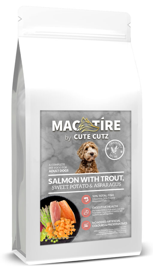 Mac Tire Grain Free Salmon Trout Potato Asparagus Dog Food