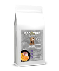 Mac Tire Grain Free Duck see the difference in your dog's health and happiness