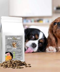 Mac Tire Grain Free Lamb, Potato, Mint Small Breed Dog Food happy dog