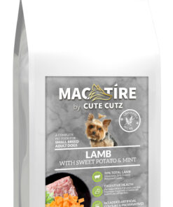 Mac Tire Grain Free Lamb, Potato, Mint Small Breed Dog Food Front label