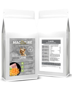 Mac Tire Grain Free Lamb, Potato, Mint Small Breed Dog Food Bags side