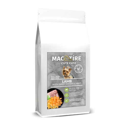 Mac Tire Grain Free Lamb, Potato, Mint Small Breed Dog Food Bag